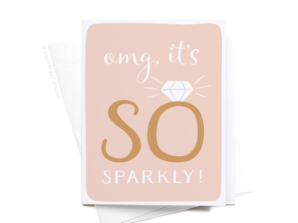 OMG It's SO Sparkly! Greeting Card