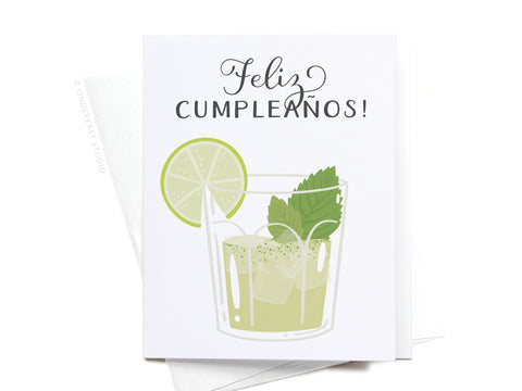 Feliz Cumpleaños! Mojito Greeting Card