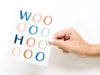 WooHoo Typography Greeting Card