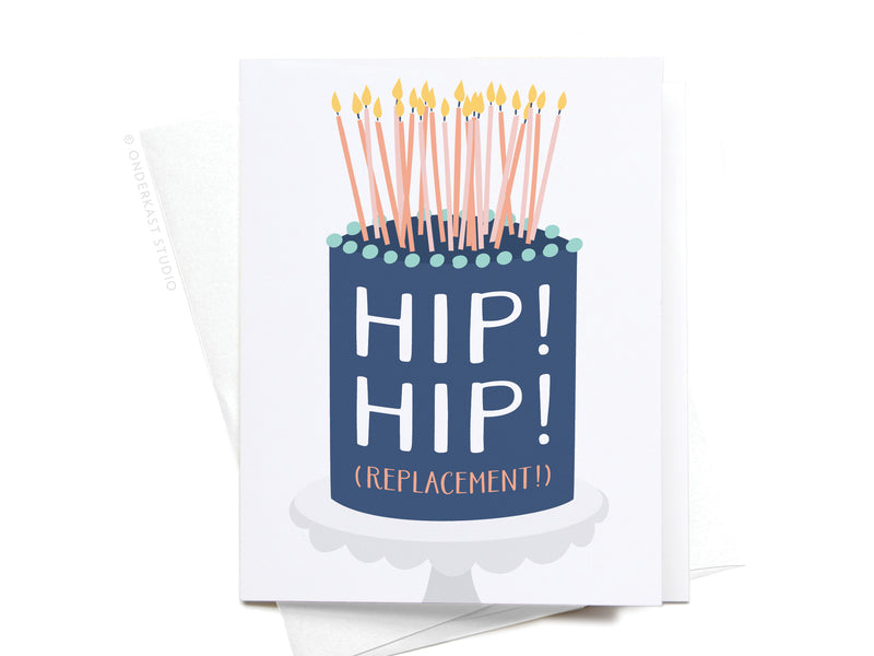 Hip! Hip! (Replacement) Greeting Card