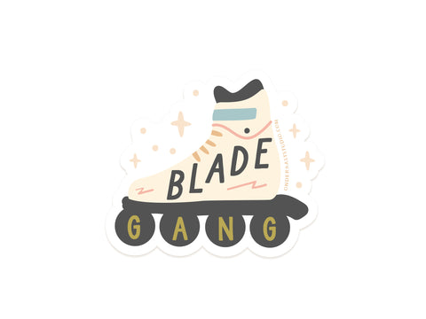 Blade Gang Rollerblades Sticker