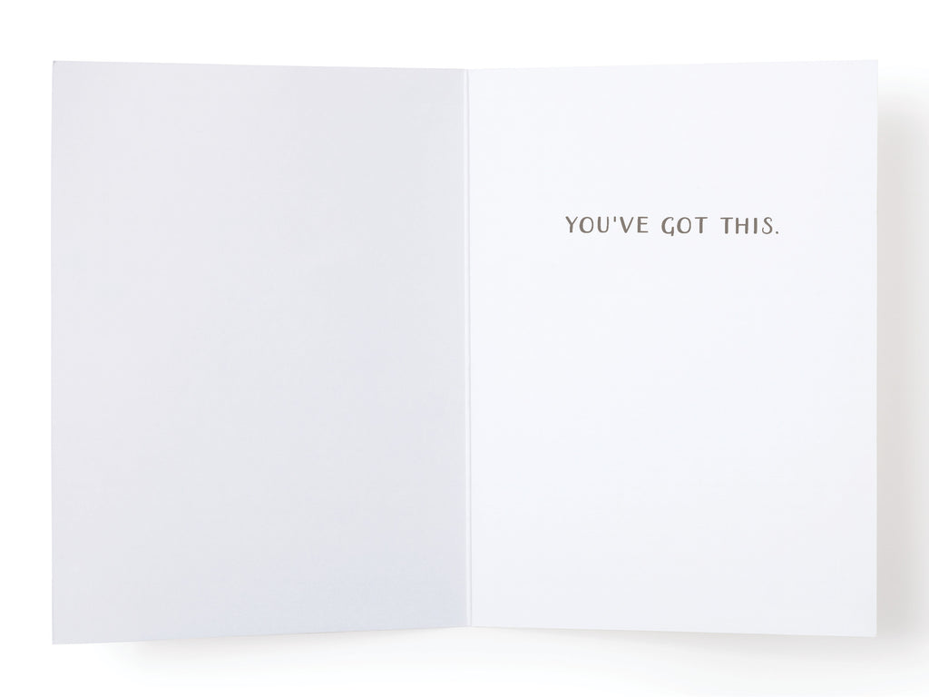 Every Flower Must Grow Through Dirt Greeting Card
