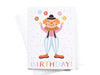 Happy Birthday! Clown Greeting Card