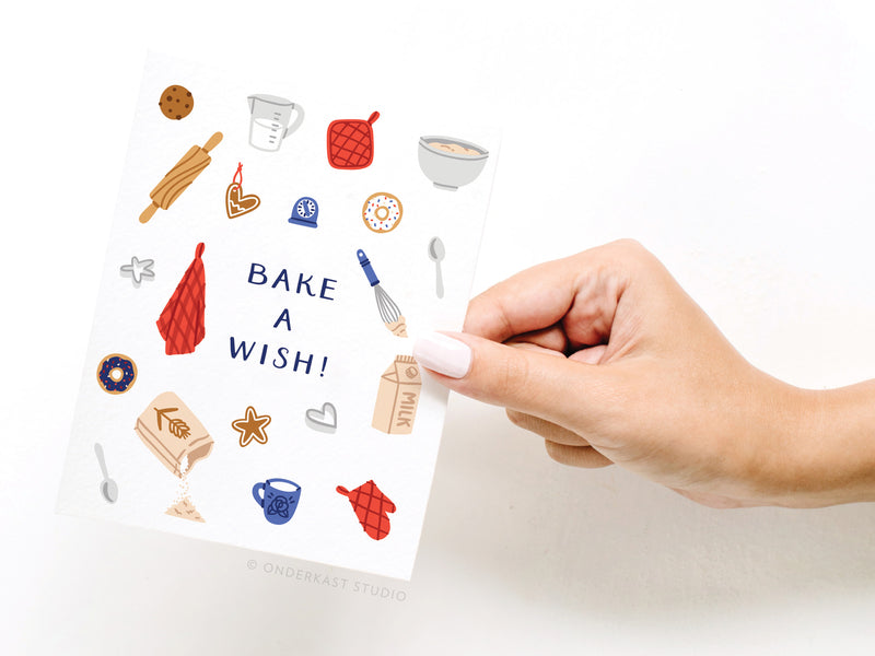 Bake a Wish! Greeting Card - DISCONTINUED