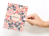 Floral Hello Greeting Card