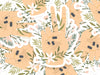 Floral Peace Sign Sticker