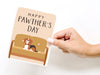 Happy Pawther's Day Greeting Card