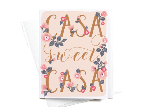 Casa Sweet Casa Greeting Card