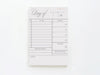 Vintage Daily Tasks To Do List + Meal Tracking - onderkast-studio
